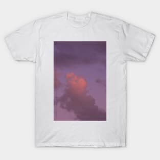 Beam of Light - Purple Clouds T-Shirt